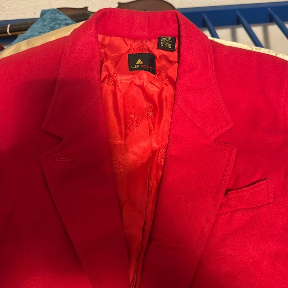 Liz sport size 8 100% wool jacket